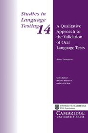 QUALITATIVE APPROACH TO THE VALIDATION