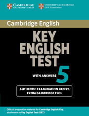 CAMBR KEY ENG TEST 5 SB W/K*