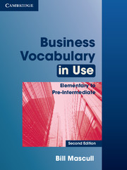 BUSINESS VOCAB IN USE 1 ELEM W/K 2/E