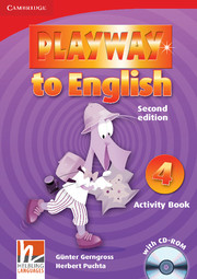 PLAYWAY TO ENGLISH NEW 4 AB +CD-ROM 2/E