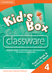 KIDS BOX 4 CD-ROM CLASSWARE*
