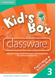 KIDS BOX 3 CD-ROM CLASSWARE*