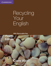 RECYCLING YOUR ENGLISH +REMOVABLE KEY