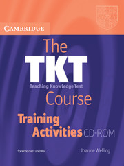 TKT COURSE TRAINING ACTIVITIES CD-ROM