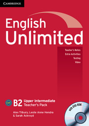 ENG UNLIMITED 4 UP-INT B2 TB+DVD-ROM*
