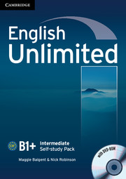 ENG UNLIMITED 3 INT B1+  WB+DVD-ROM*
