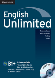 ENG UNLIMITED 3 INT B1+  TB+DVD-ROM*