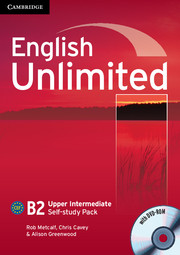 ENG UNLIMITED 4 UP-INT B2 WB+DVD-ROM*
