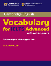 CAMBR VOCABULARY FOR IELTS ADV WO/K