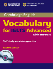 CAMBR VOCABULARY FOR IELTS ADV W/K +CD*