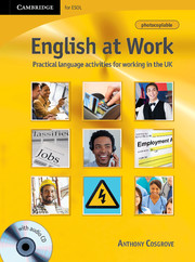 ENGLISH AT WORK +CD (B1/B2) (COPY)*
