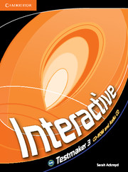 INTERACTIVE 3 TESTMAKER CD/CD-ROM