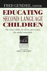 EDUCATING SECOND LANG CHILDREN*