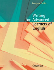 WRITING FOR ADV LEARNERS OF ENG