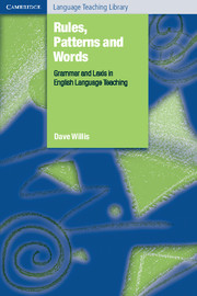 RULES,PATTERNS AND WORDS:GRAMMAR & LEXIS
