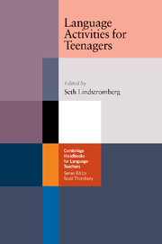 LANG ACTIVITIES FOR TEENAGERS