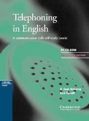 TELEPHONING IN ENG 3/E CD-ROM*