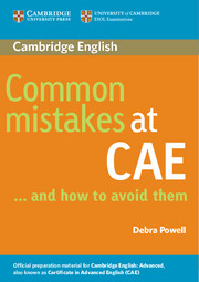 COMMON MISTAKES AT 4 CAE*