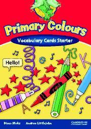 PRIMARY COLOURS 0 START.VOCABULARY CARD*