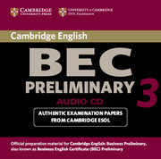 CAMBR BEC 1 PRELIM 3 CD*