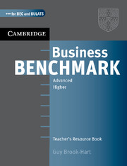 BUSINESS BENCHMARK 5 ADV TEACH RES BOOK