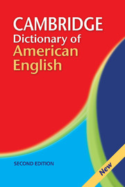 CAMBR DICT OF AMERICAN ENG 2/E (INT/UP-I