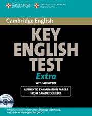 CAMBR KEY ENG TEST EXTRA SB W/K +CD-ROM*