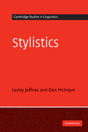 STYLISTICS CAMBR TEXTBOOKS IN LINGUISTIC