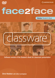 FACE 2 FACE 0 START CLASSWARE DVD-ROM*