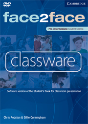 FACE 2 FACE 2 PRE-INT CLASSWARE DVD-ROM*