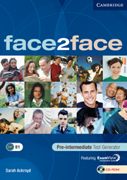 FACE 2 FACE 2 PRE-INT CD-ROM TEST GENER*