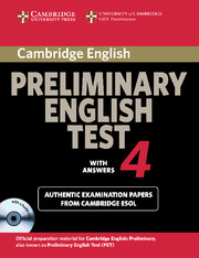 CAMBR PRELIM ENG TEST 4 SB W/K +CD(2)*