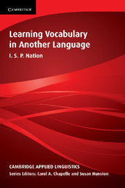 LEARNING VOCAB IN ANOTHER LANGUAGE