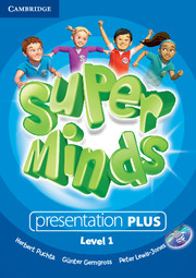 SUPER MINDS 1 PRESENT PLUS DVD-ROM*