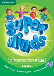 SUPER MINDS 2 PRESENT PLUS DVD-ROM*