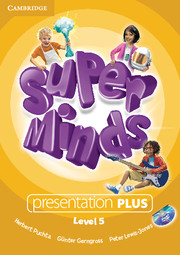SUPER MINDS 5 PRESENT PLUS DVD-ROM*