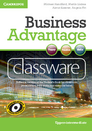 BUSINESS ADVANTAGE 2 UP-INT CLASWARE DVD