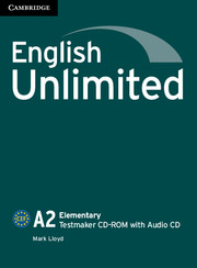 ENG UNLIMITED 1 ELEM A2 TEST CD/CD-ROM*