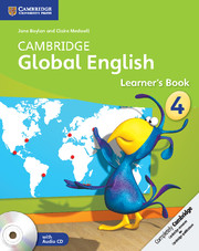 CAMBR GLOBAL ENGLISH 4 LEARN BK +CD