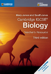 BIOLOGY IGCSE TEACH RES CD-R 3/E (CAMBR)