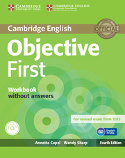 OBJECTIVE FIRST  4/E WB WO/K +CD