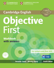 OBJECTIVE FIRST  4/E WB W/K +CD