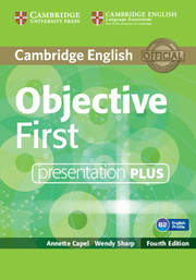 OBJECTIVE FIRST  4/E IWB DVD-ROM