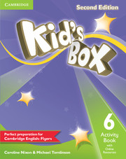 KIDS BOX 6 AB +ONLINE RES 2/E*