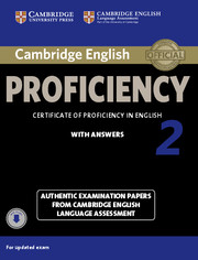 CAMBR ENG PROF FOR UPDATED EX 2 SB+K+AUD