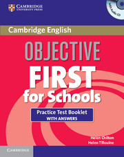 OBJECTIVE FIRST 3/E FOR SCH PR.TEST+K+C*
