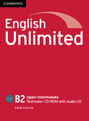 ENG UNLIMITED 4 UP-INT B2 TEST CD/CD-R*