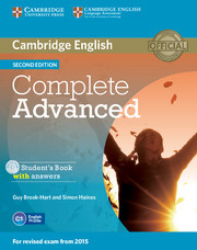 COMPLETE ADVANCED 2/E SB +CD3/CD-ROM*