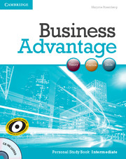 BUSINESS ADVANTAGE 1 INT PERS ST BK +CD