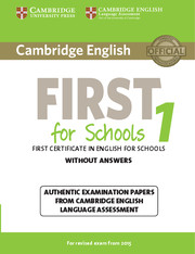 CAMBR ENG FIRST SCHOOLS 2015 1 SB WO/K